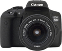 Canon EOS 750D + EF-S 18-55mm IS STM + LP-E17