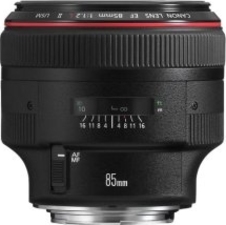 Canon EF 85mm f/1.2 L USM II Lens