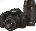Canon EOS 550D Kit EF-S 18-55mm + FS 75-300mm