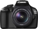Canon EOS 1100D + EF-S 18-55mm + Tripod, SLR Bag, 8GB SD