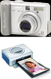 Canon PowerShot A70 Camera & CP-200 Foto Printer