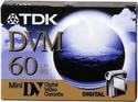 TDK DVM-60ME blank video tape