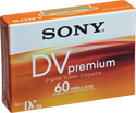 Sony DVM60PR blank video tape