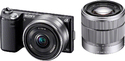 Sony NEX-5N Body with standard zoom lens & telephoto lens