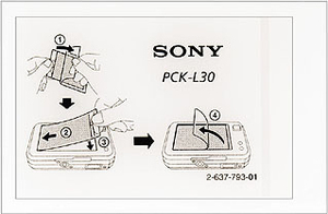 Sony PCK-L30 Display Folie