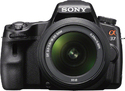Sony SLT-A37 Body with standard zoom lens