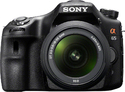 Sony SLT-A65 Body with standard zoom lens & telephoto lens