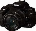 Canon EOS EOS-350D Black Kit 18-55 NON 8Mpix