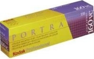 Kodak PROFESSIONAL PORTRA 160 VC, ISO 160, 36-pic, 5 Pack
