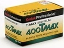 Kodak PROFESSIONAL T-MAX 400 FILM, ISO 400, 36-pic, 1 Pack