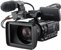 Sony PMW100 hand-held camcorder
