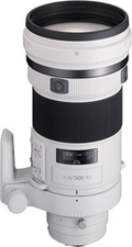 Sony 300F28G A-mount digital camera lens